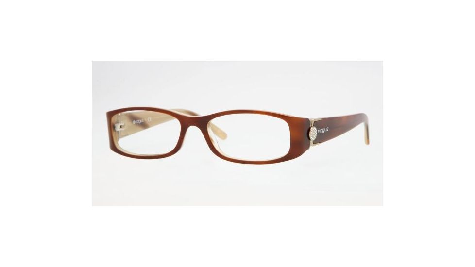 Vogue VO2634B Bifocal Eyeglasses Top Havana-Beige Horn Frame / 50 mm Prescription Lenses, 1667-5016