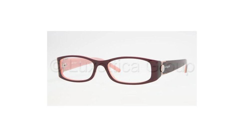 Vogue VO2634B Bifocal Eyeglasses Top Violet-Pink Frame / 52 mm Prescription Lenses, 1666-5216