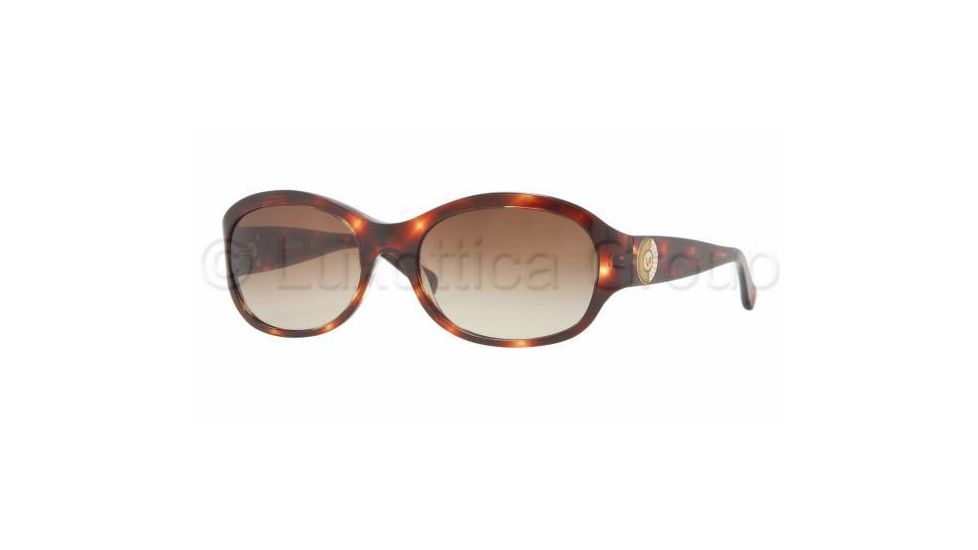 Vogue VO2637SB Progressive Sunglasses, Light Havana Frame / 56 mm Prescription Lenses, 172313 5618