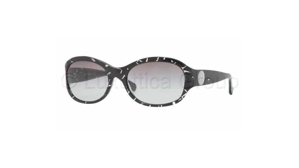 Vogue VO2637SB Progressive Sunglasses, Striped Black Frame / 56 mm Prescription Lenses, 156711 5618