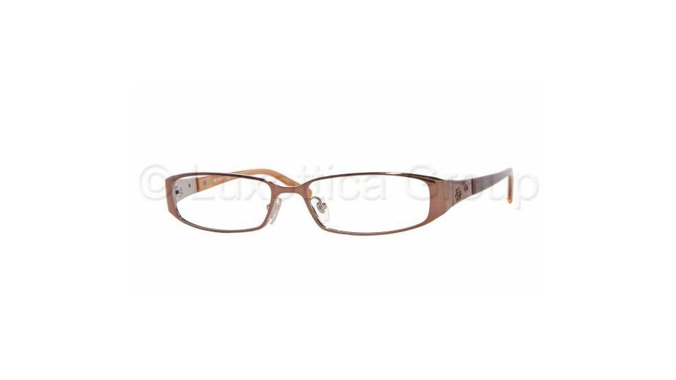 Vogue VO3617 SV Prescription Eyeglasses Light Brown Frame / 51 mm Prescription Lenses, 775-5115, Select Frame Color / Lens Diameter Light Brown Frame / 51 mm Prescription Lenses