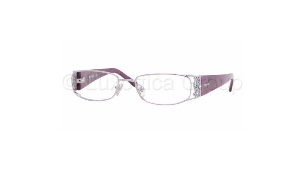 Vogue Eyeglasses VO3661B with No-Line Progressive Rx Prescription Lenses, Select Frame Color / Lens Diameter Light Violet Frame / 50 mm Prescription Lenses
