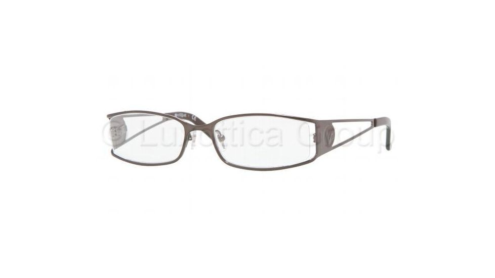 Vogue VO 3704 Eyeglasses Styles -  Light Brown Frame w/Non-Rx 52 mm Diameter Lenses, 775-5217
