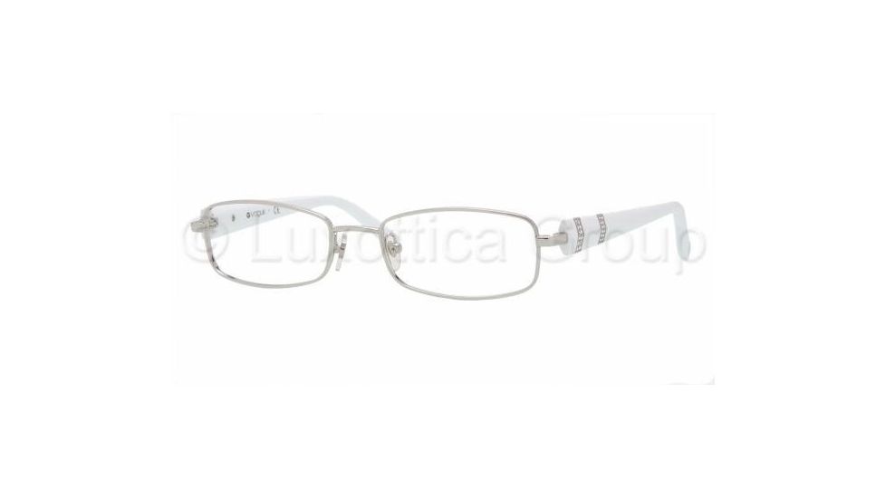 Vogue VO3713B SV Prescription Eyeglasses Silver Frame / 49 mm Prescription Lenses, 323-4917