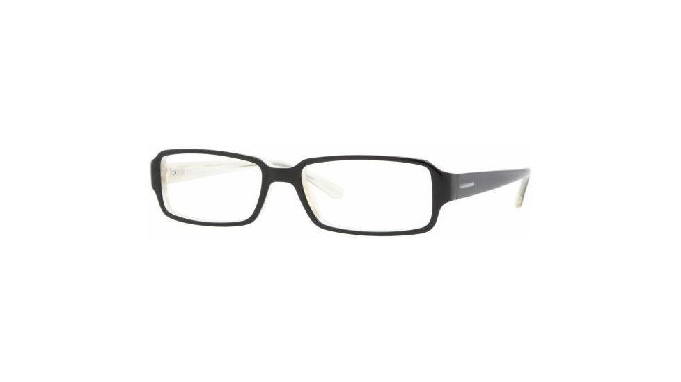 Vogue VO2666A Bifocal Prescription Eyeglasses 1345 -5216 - Black Top On Horn Beig 