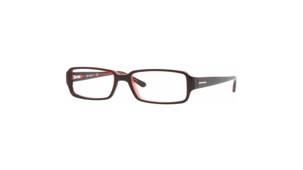 Vogue VO2666A Bifocal Prescription Eyeglasses 1852 -5216 - Top Bordeaux/Tr Red 