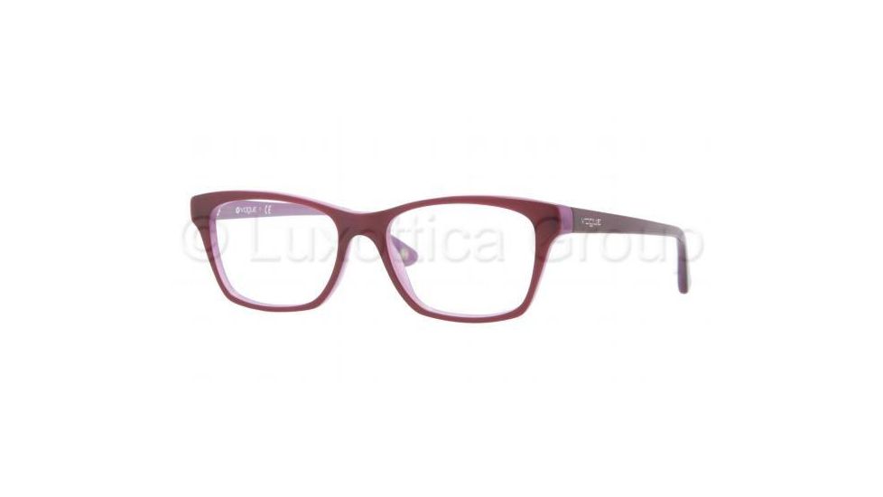 Vogue VO2714 Progressive Prescription Eyeglasses 2015-5216 - Top Dark Violet / Violet Frame