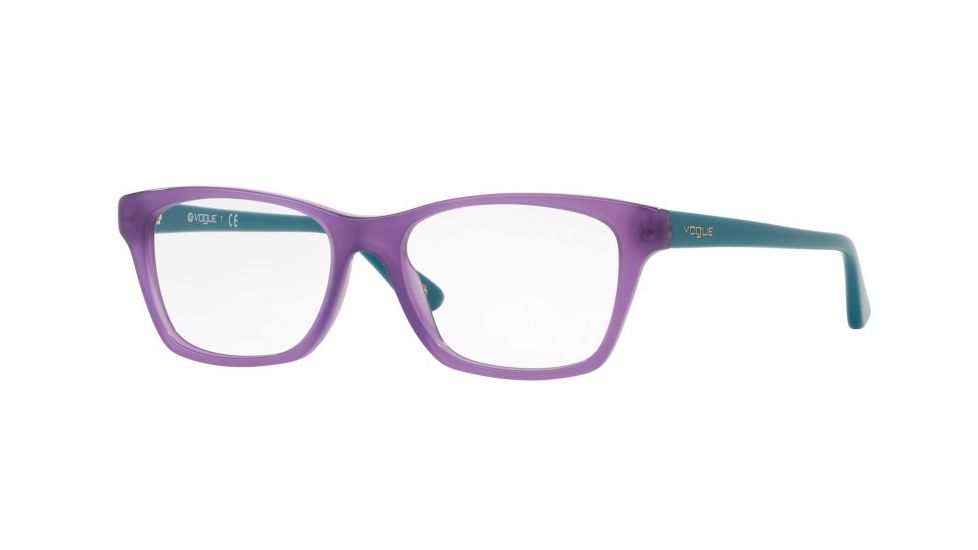 Vogue VO2714 Progressive Prescription Eyeglasses 2230-54 - Opal Dark Violet Frame