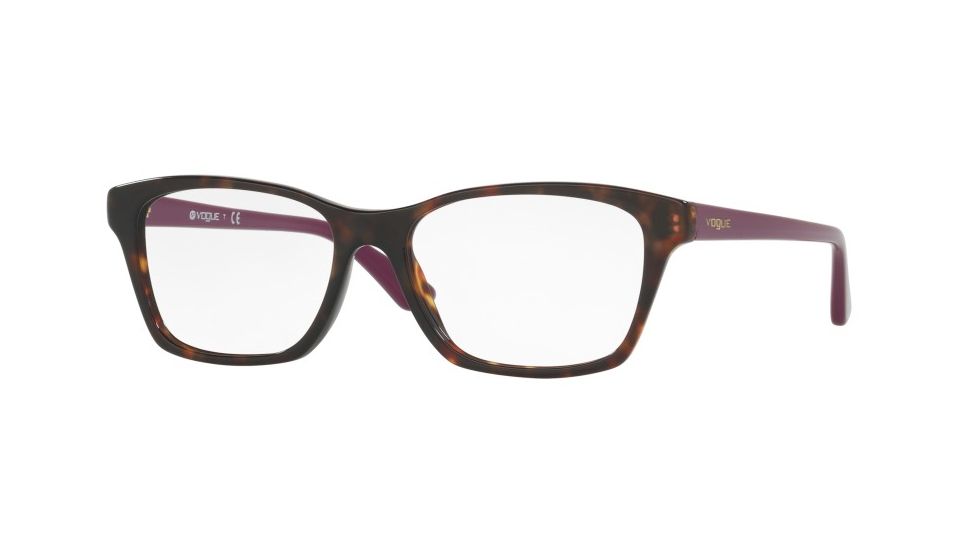 Vogue VO2714 Progressive Prescription Eyeglasses 2406-54 - Dark Havana Frame