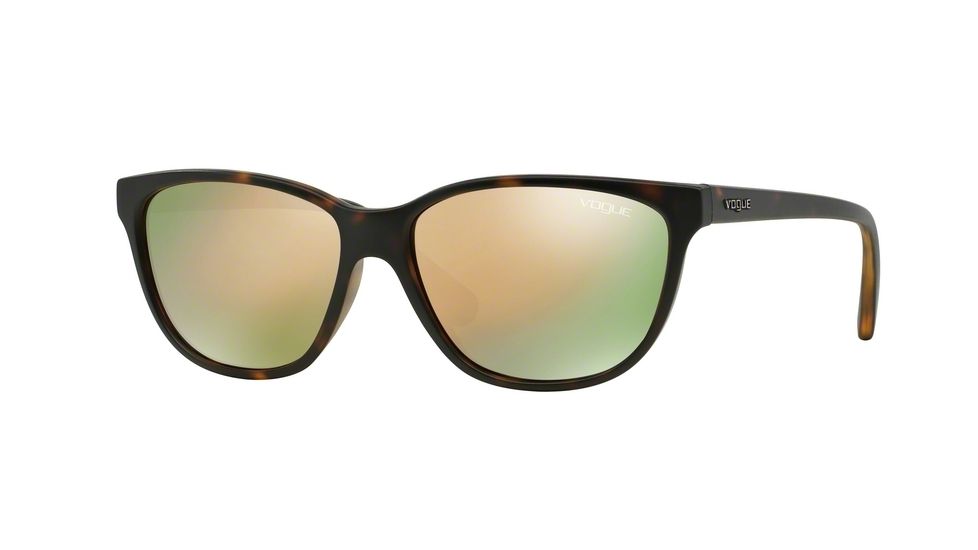 Vogue VO2729S Bifocal Prescription Sunglasses VO2729S-W656R5-57 - Lens Diameter 57 mm, Frame Color Matte Dark Havana