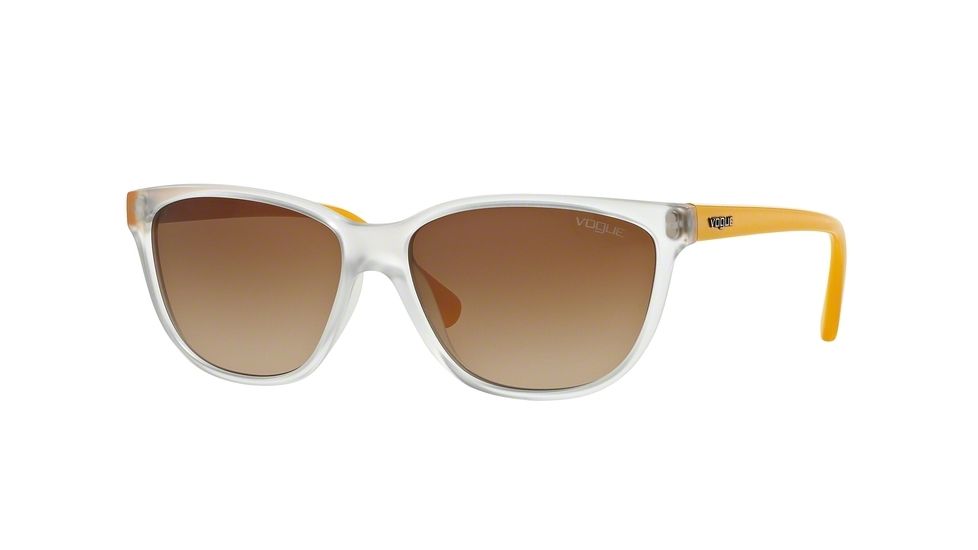 Vogue VO2729S Bifocal Prescription Sunglasses VO2729S-W74513-57 - Lens Diameter 57 mm, Frame Color Transparent Demi Shiny