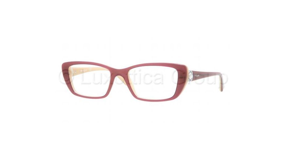 Vogue VO2749H Single Vision Prescription Eyeglasses 1984-5118 - Dark Steel Frame