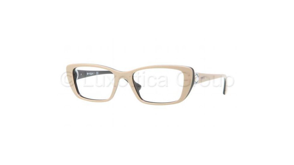 Vogue VO2749H Single Vision Prescription Eyeglasses 1985-5118 - Dark Steel Frame