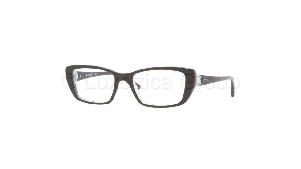 Vogue VO2749H Single Vision Prescription Eyeglasses 1993-5118 - Dark Steel Frame