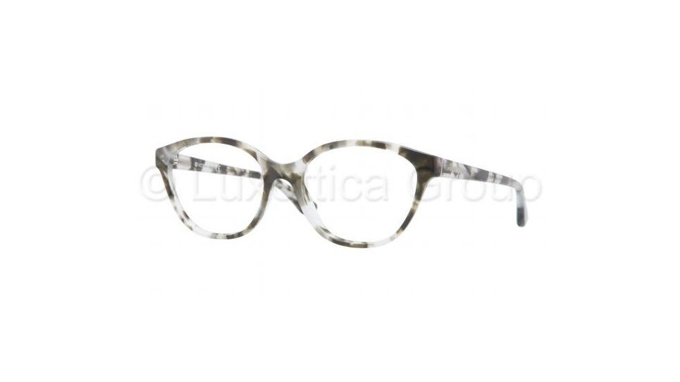 Vogue VO2764 Single Vision Prescription Eyeglasses 2016-5217 - Havana Gray-Green Frame, Demo Lens Lenses