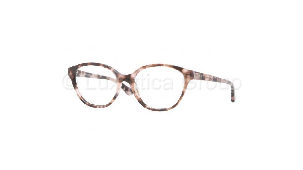 Vogue VO2764 Single Vision Prescription Eyeglasses 2017-5217 - Havana Gray Pink Frame, Demo Lens Lenses