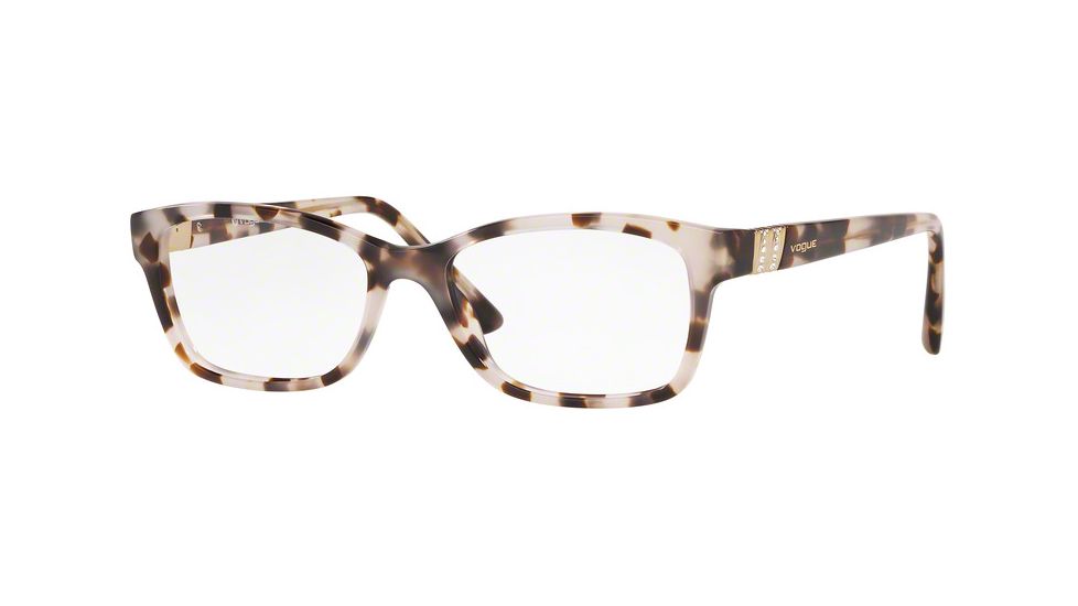 Vogue VO2765B Prescription Eyeglasses, 53mm, Tortoise Brown Grey, VO2765B-2716-53-SV