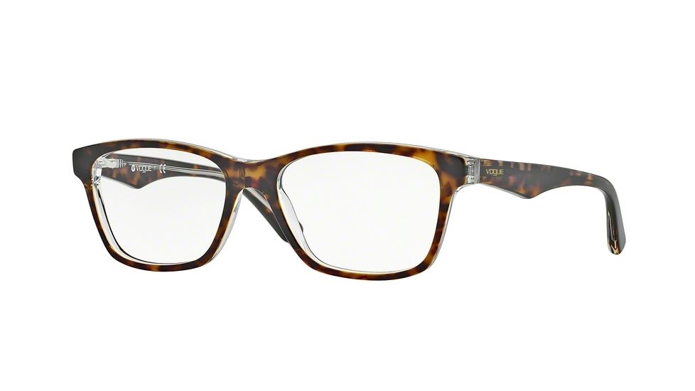 Vogue VO2787 Single Vision Prescription Eyeglasses 1916-51 - Top Havana/Transparent