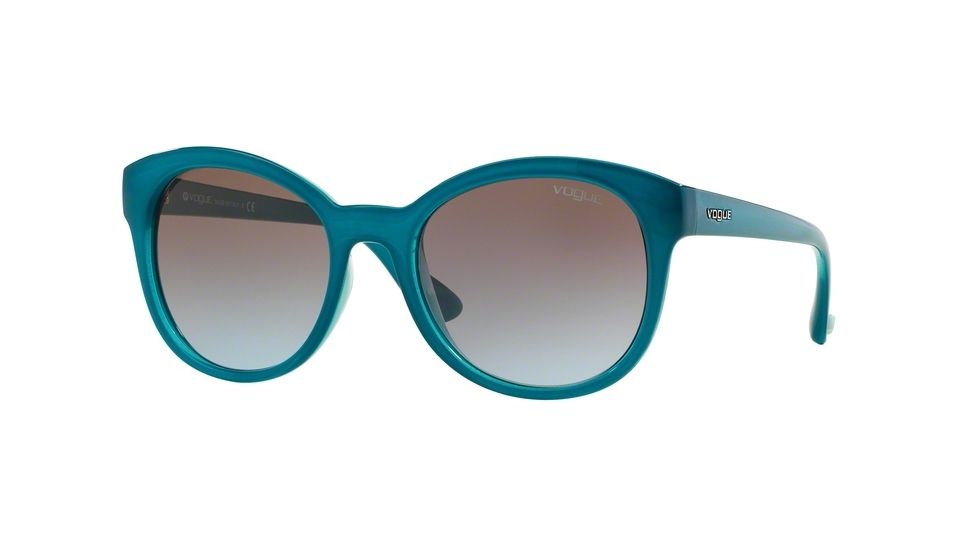 Vogue VO2795SM Bifocal Prescription Sunglasses VO2795SM-229648-53 - Lens Diameter 53 mm, Frame Color Petrol Green/Opal Aqua Green