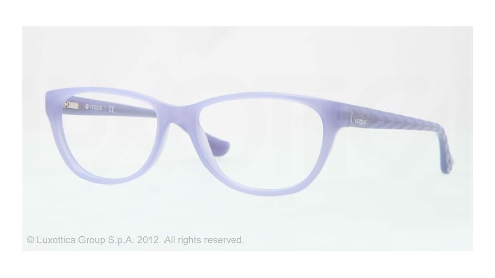 Vogue VO2816 Eyeglass Frames 2108-52 - Opal Violet Frame, Demo Lens Lenses