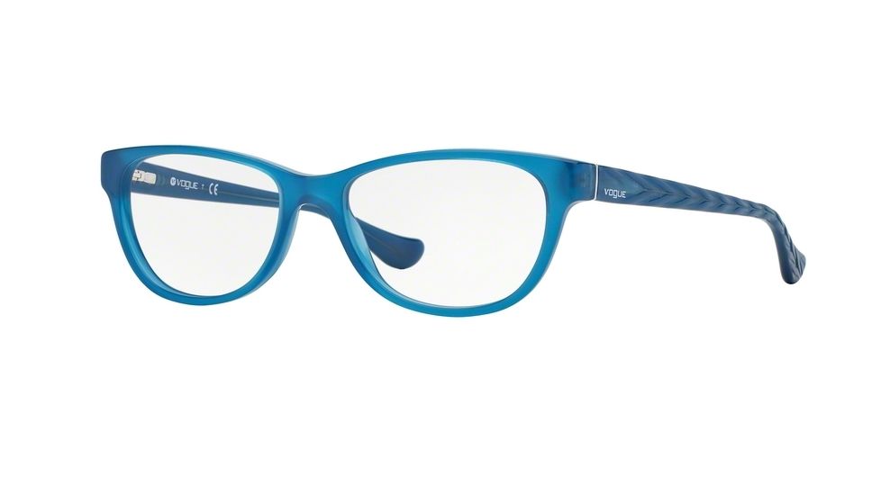 Vogue VO2816 Eyeglass Frames 2109-52 - Opal Blue Frame, Demo Lens Lenses