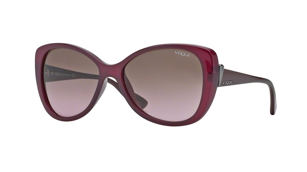 Vogue VO2819S Bifocal Prescription Sunglasses VO2819S-214814-58 - Lens Diameter 58 mm, Frame Color Opal Cherry
