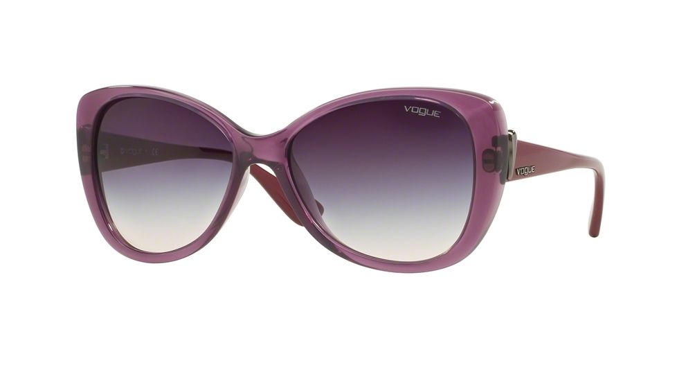 Vogue VO2819S Bifocal Prescription Sunglasses VO2819S-226336-58 - Lens Diameter 58 mm, Frame Color Opal Bordeaux
