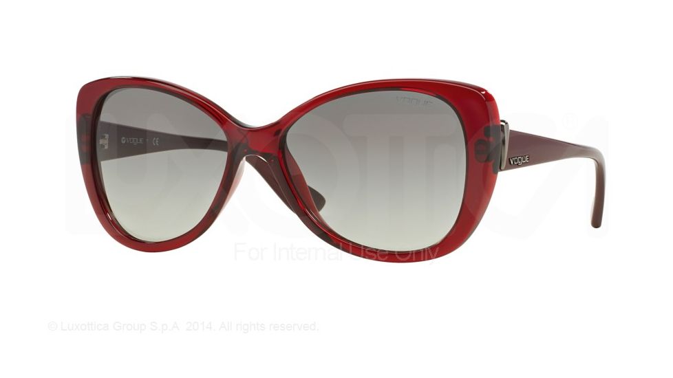 Vogue VO2819S Bifocal Prescription Sunglasses VO2819S-226411-58 - Lens Diameter 58 mm, Frame Color Opal Bordeaux