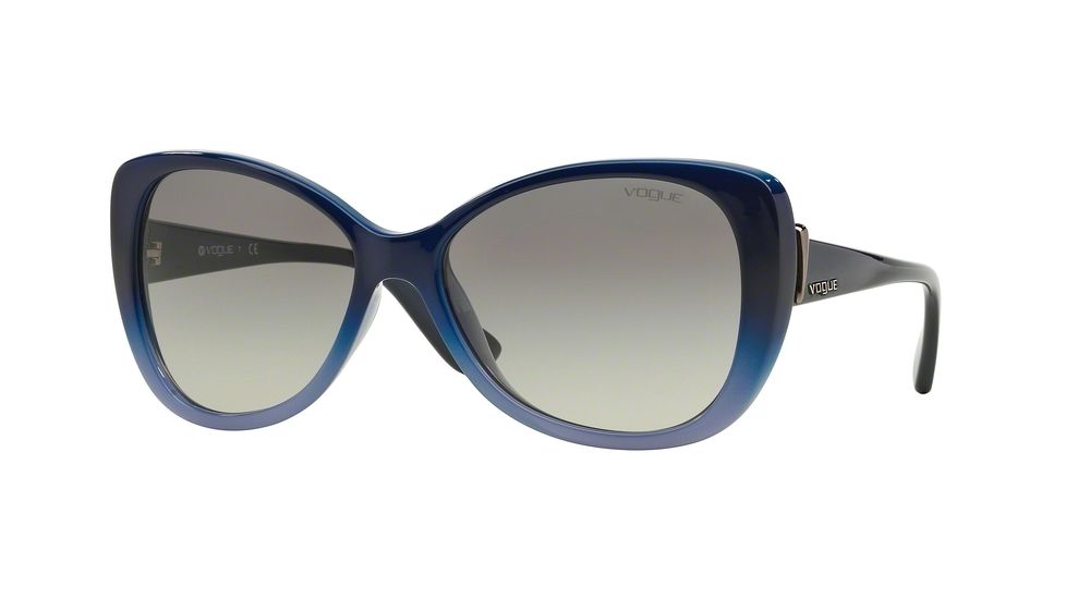 Vogue VO2819S Bifocal Prescription Sunglasses VO2819S-234611-58 - Lens Diameter 58 mm, Frame Color Top Blue Grad Opal Azure