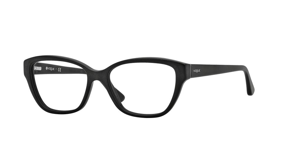 Vogue VO2835 Progressive Prescription Eyeglasses W44S-51 - Matte Black Frame