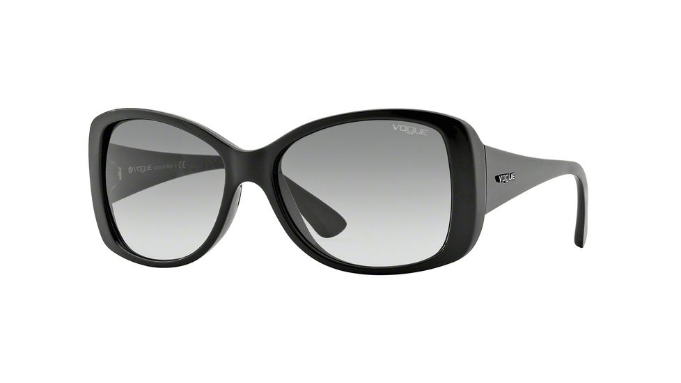 Vogue VO2843S Progressive Prescription Sunglasses VO2843S-W44-11-56 - Lens Diameter 56 mm, Frame Color Black