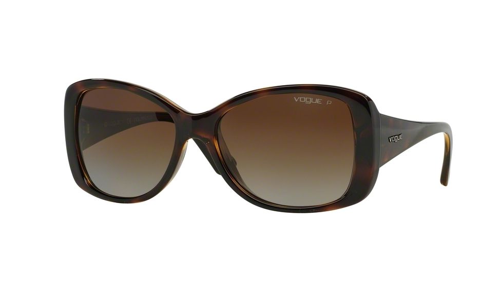Vogue VO2843S Progressive Prescription Sunglasses VO2843S-W656T5-56 - Lens Diameter 56 mm, Frame Color Dark Havana