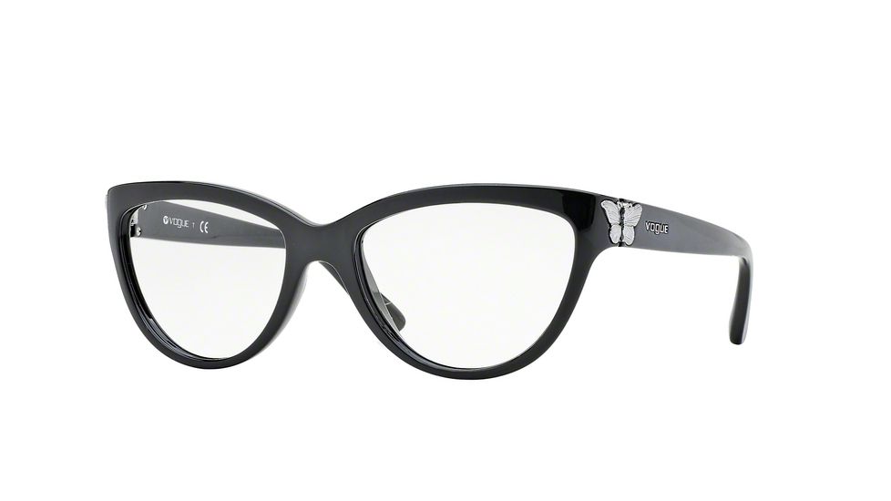 Vogue VO2865 Bifocal Prescription Eyeglasses W44-52 - Black Frame