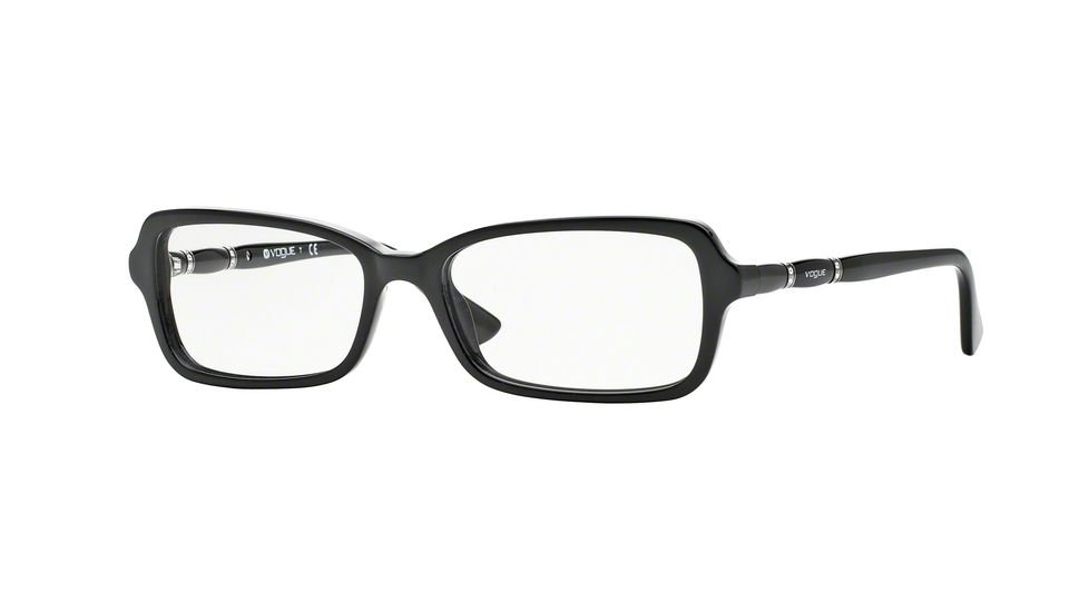 Vogue VO2888BF Single Vision Prescription Eyeglasses W44-54 - Black Frame