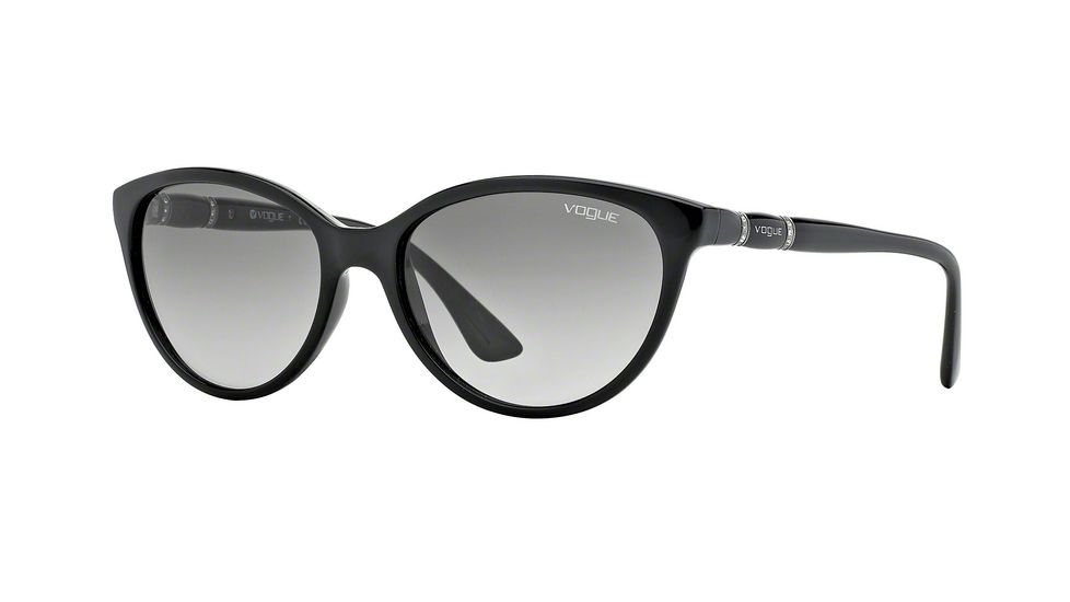 Vogue VO2894SB Sunglasses W44/11-56 - Black Frame, Gray Gradient Lenses