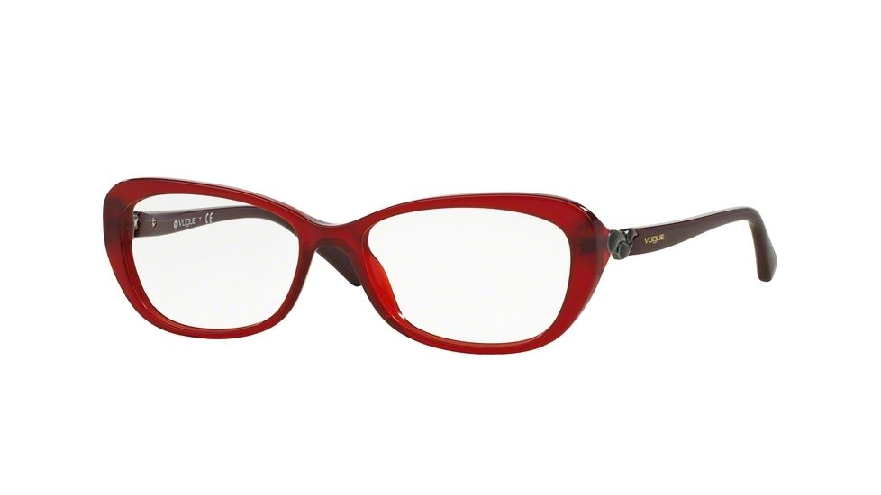 Vogue VO2909 Bifocal Prescription Eyeglasses 1947-54 - Opal Bordeaux Frame