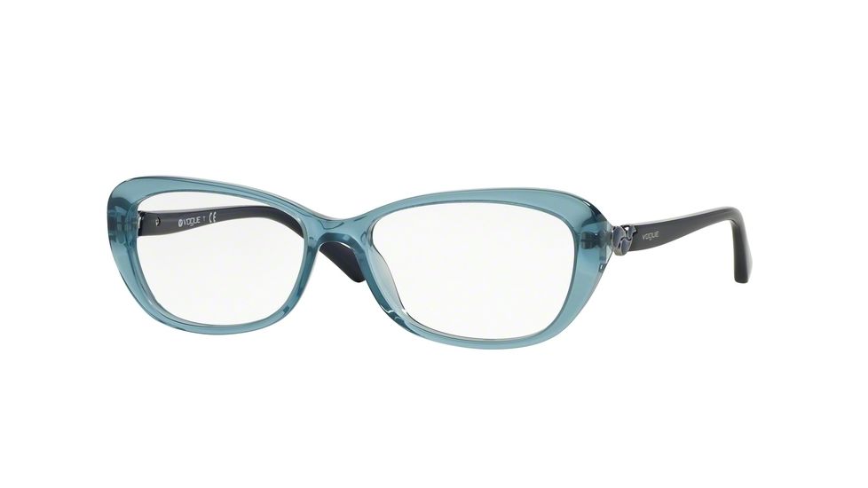 Vogue VO2909 Bifocal Prescription Eyeglasses 2046-54 - Opal Blue Grey Frame