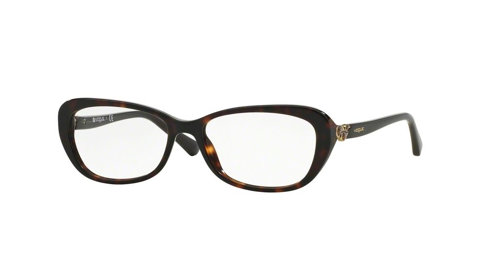Vogue VO2909 Bifocal Prescription Eyeglasses W656-52 - Dark Havana Frame