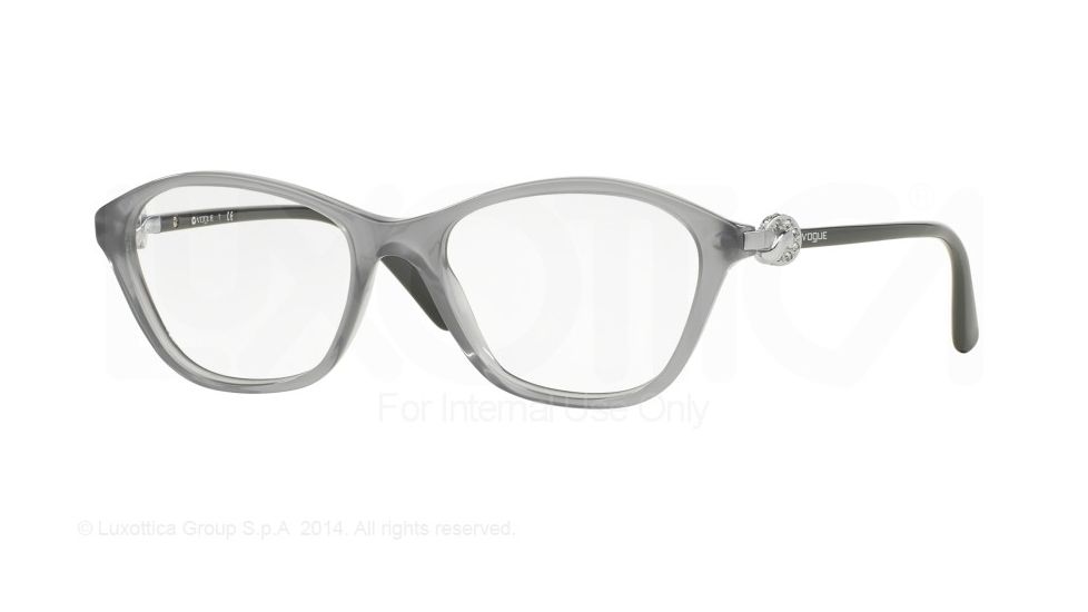 Vogue VO2910BF Eyeglass Frames 2265-53 - Grey Violet Transparent Frame