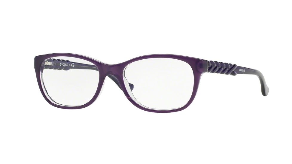 Vogue VO2911F Bifocal Prescription Eyeglasses 2261-53 - Top Violet/Glietter Violet Frame
