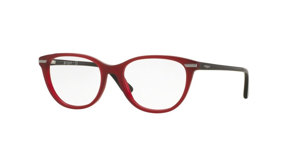 Vogue VO2937F Eyeglass Frames 2391-53 - Red Raspberry Frame