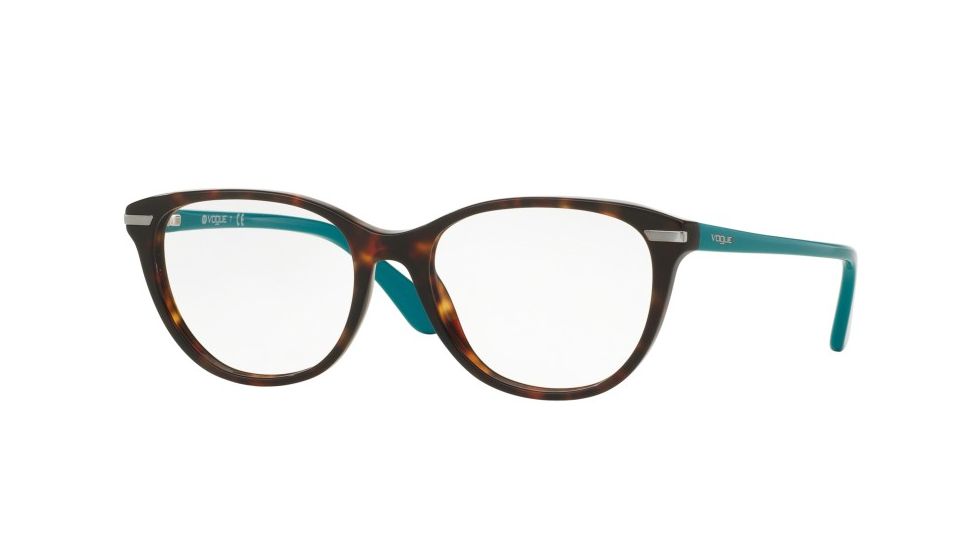 Vogue VO2937F Eyeglass Frames 2393-53 - Dark Havana Frame