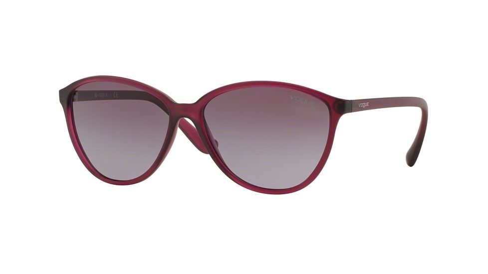 Vogue VO2940S Sunglasses 22828H-58 - Transparent Cyclamen Frame, Violet Gradient Lenses