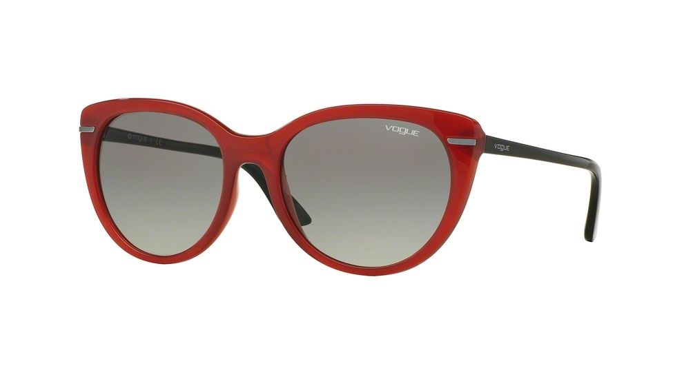 Vogue VO2941S Sunglasses 239111-56 - Raspberry Red Frame, Grey Gradient Lenses