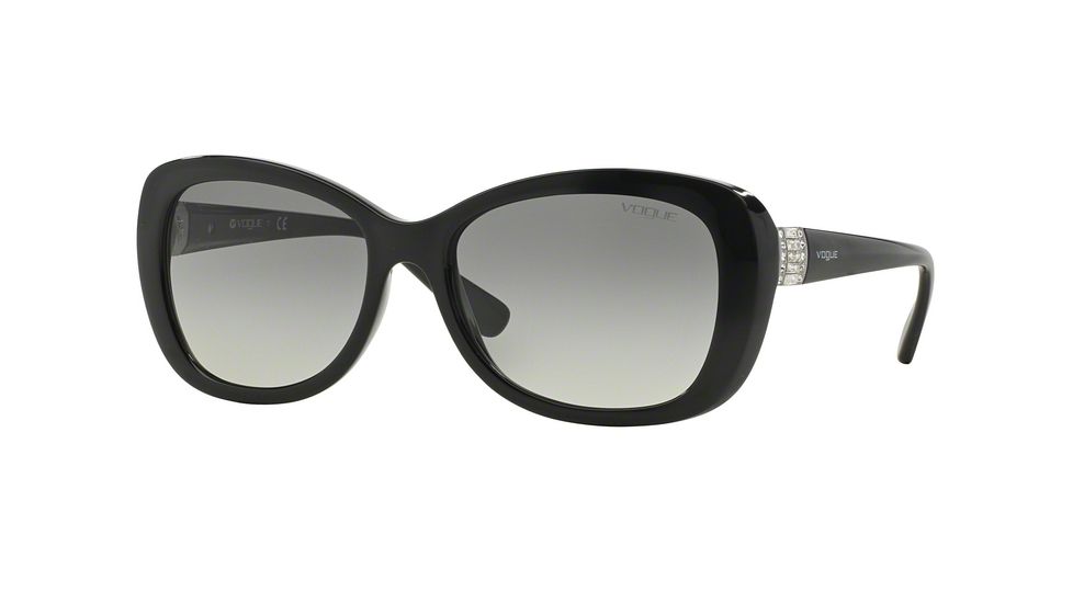 Vogue VO2943SB Sunglasses W44/11-55 - Black Frame, Gray Gradient Lenses