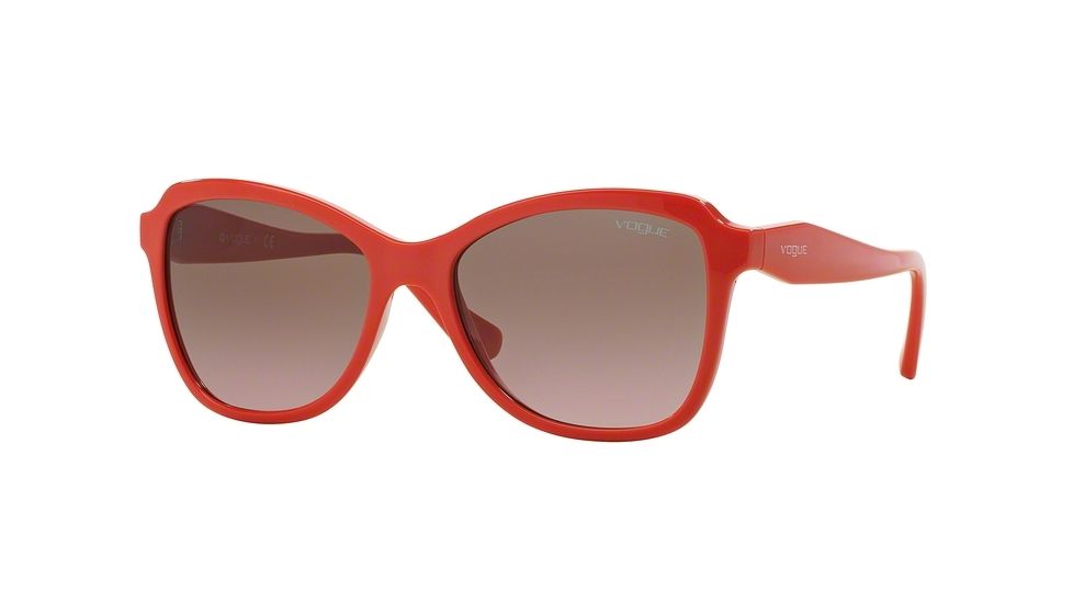 Vogue VO2959S Single Vision Prescription Sunglasses VO2959S-230814-54 - Lens Diameter 54 mm, Frame Color Coral