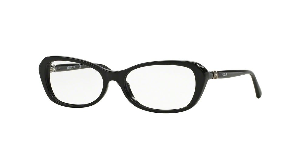Vogue VO2960B Eyeglass Frames W44-52 - Black Frame