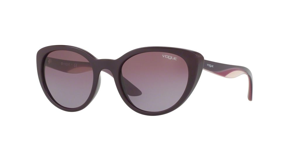 Vogue VO2963S Progressive Prescription Sunglasses VO2963S-24188H-53 - Lens Diameter 53 mm, Frame Color Violet