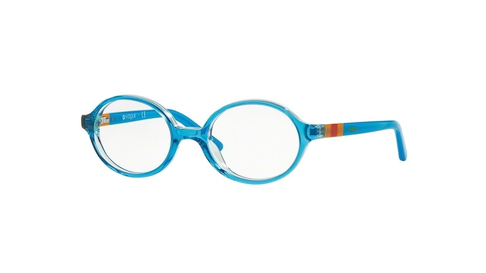 Vogue VO2965 Single Vision Prescription Eyeglasses 2316-41 - Transparent Azure Frame