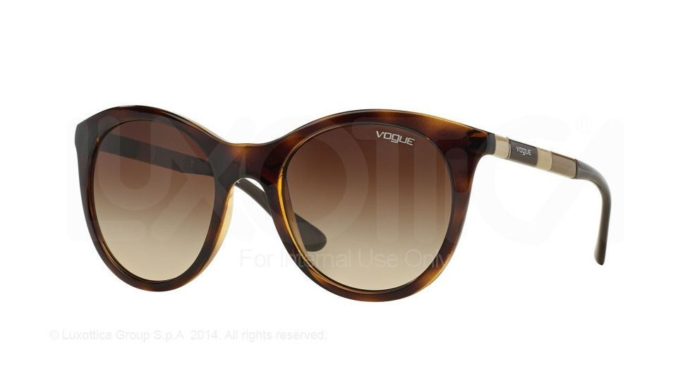 Vogue VO2971S Single Vision Prescription Sunglasses VO2971S-W65613-50 - Lens Diameter 50 mm, Frame Color Dark Havana
